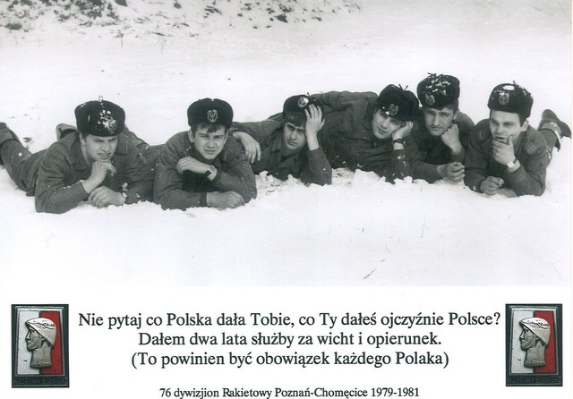Żołnierze 76.dr OP.