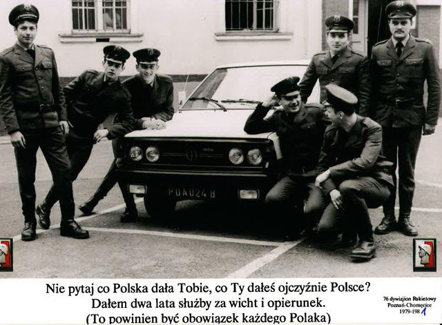 Żołnierze 76.dr OP.
