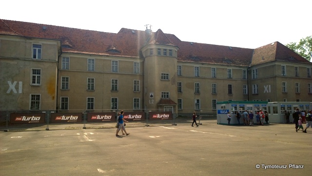 Koszary i plac alarmowy.
