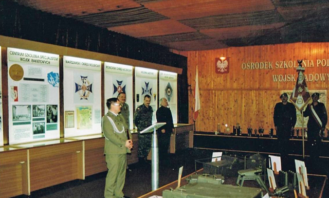 Sala tradycji OSP WL Bemowo Piskie.