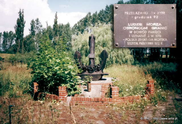 Kotwica, dar Polskiej Żeglugi Morskiej z 1972 roku dla JW 1170. Kotwica, dar Polskiej Żeglugi Morskiej z 1972 roku dla JW 1170.
