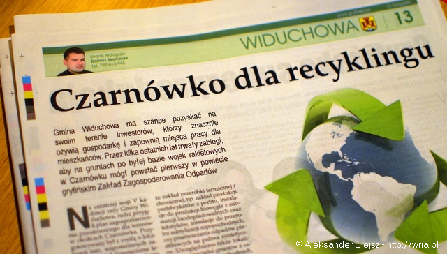 Artykuł o inwestycjach na terenie byłego 39. dr OP