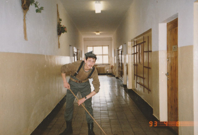 Ostatnie sprzątanie w byłym 8. dr OP m. Lesznowola.