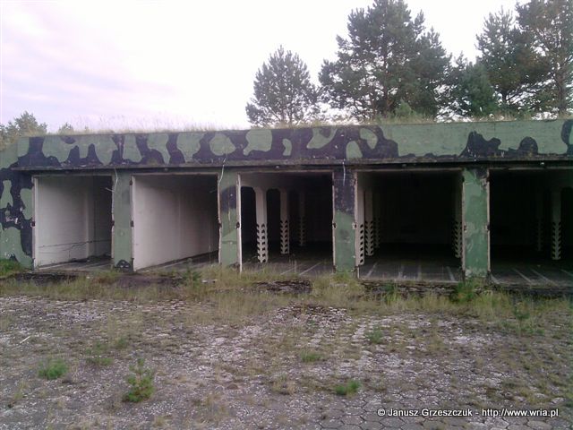 Magazyn rakiet na strefie POT w 70. dr OP m. Łunowo.