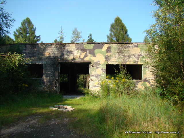 Magazyn rakiet (Nr 7) w 18. dr OP m. Pszczyna. Magazyn rakiet (Nr 7) w 18. dr OP m. Pszczyna.