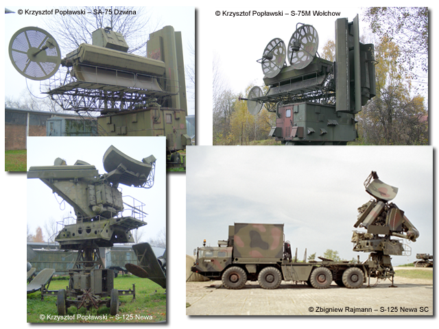 Kolumny antenowe PZR SA–75 Dzwina, S–75M Wołchow, S–125 Newa i S–125 Newa SC występujące na uzbrojeniu 3. WBR OP w latach 1960–2010. Kolumny antenowe PZR SA–75 Dzwina, S–75M Wołchow, S–125 Newa i S–125 Newa SC występujące na uzbrojeniu 3. WBR OP w latach 1960–2010.