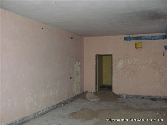 Pomieszczenia socjalne dla żołnierzy w schronie SNR na strefie “B” 63. dr OP.