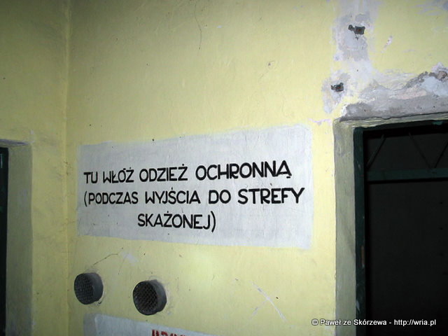Komora wyjściawa ze schronu stacji naprowadzania rakiet 28. dr OP. Komora wyjściawa ze schronu stacji naprowadzania rakiet 28. dr OP.