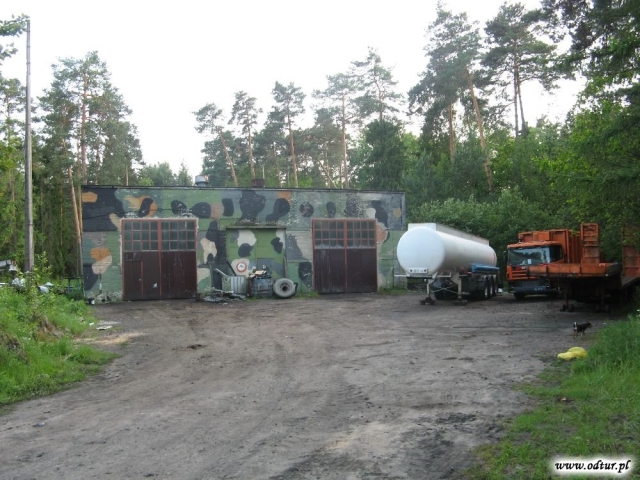 Magazyn gotowych rakiet (nr 7) byłego 14. dr OP m. Woźniki.