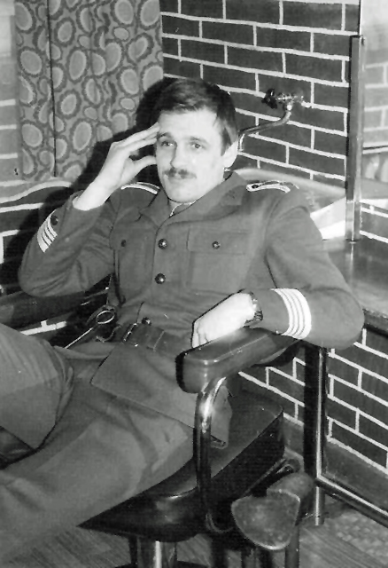 IV rok WSO WOPL ? praktyka dowódcza ? 42 dr Ustronie Morskie ? listopad 1985 rok.