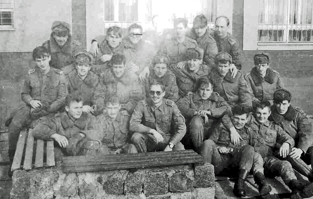 W trakcie przerwy w zajęciach z Budowy i Eksploatacji Sprzętu ? luty 1983 rok.