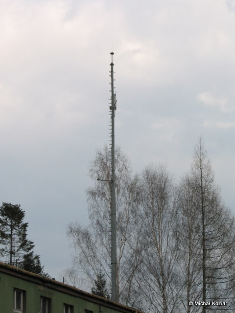 Maszt radiowy 15. dr OP m. Zawiercie. Maszt radiowy 15. dr OP m. Zawiercie.