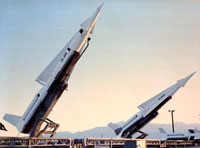 Pozycje startowe MIM-3 Hercules. Foto: Wikimedia Commons