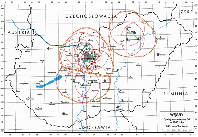 Dywizjony rakietowe OP Węgier w roku 1985. Dywizjony rakietowe OP Węgier w roku 1985.