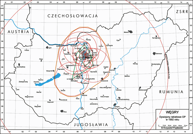 Dywizjony rakietowe OP Węgier w roku 1992. Dywizjony rakietowe OP Węgier w roku 1992.