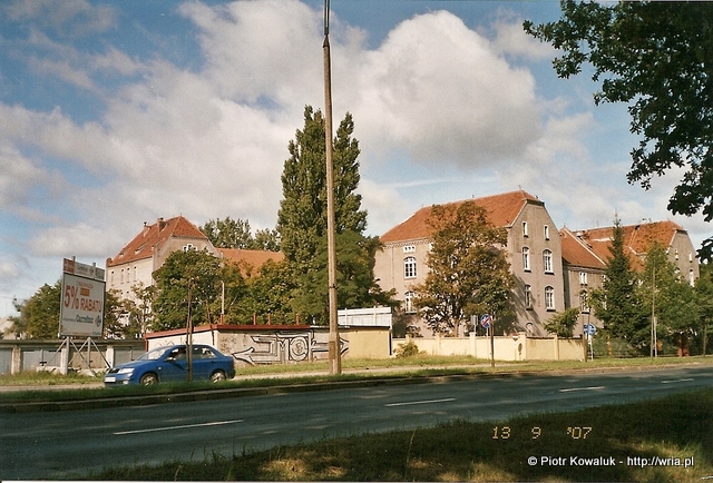 Koszary przedwojennego Centrum Wyszkolenia Kawalerii. Koszary przedwojennego Centrum Wyszkolenia Kawalerii.