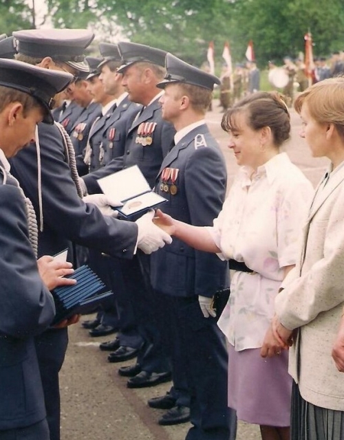 Medale pamiątkowe z okazji 25-cio lecia istnienia 42. dr OP. Medale pamiątkowe z okazji 25-cio lecia istnienia 42. dr OP.