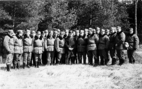 Pożegnanie odchodzącego do rezerwy ppłk. Kazimierza RECA dowódcy 22. dr OP. Pożegnanie odchodzącego do rezerwy ppłk. Kazimierza RECA dowódcy 22. dr OP.