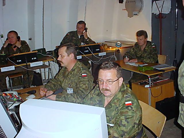Stanowisko dowodzenia 78. pr OP.