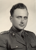mjr Mieczysław Wasąg - dowódca 129 spaplot - Szczecin.